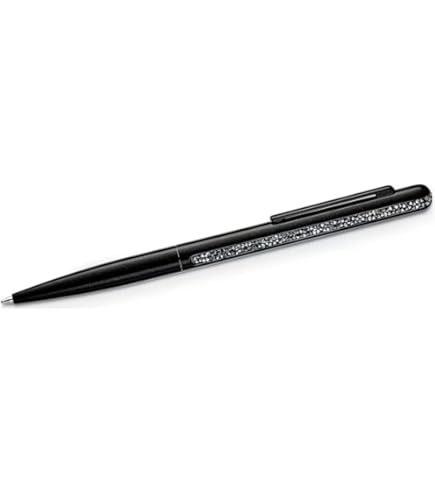 Amazon | スワロフスキークリスタルシマーボールペン、ブラック